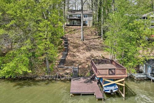 Waterfront Cottage With Boat Dock And 3 Decks!