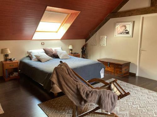 Maison Sur La Ligne Droite Des Hunaudi�res