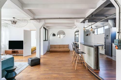 Apartamento Nocnoc - Loft L'atelier T5 De 130m2 Proche Centre