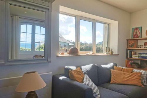 Les Mouettes - Bright Breton House Sea View With Spa - 4 Pers