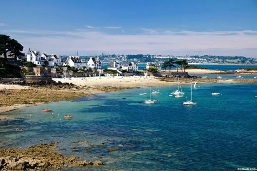 Les Mouettes - Bright Breton House Sea View With Spa - 4 Pers