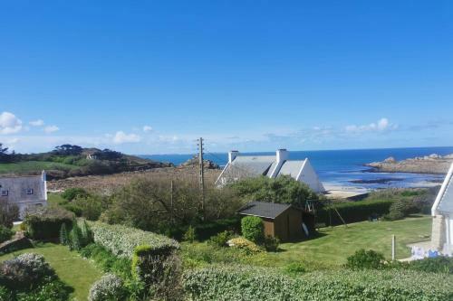 Les Mouettes - Bright Breton House Sea View With Spa - 4 Pers