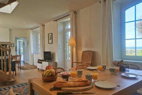 Les Mouettes - Bright Breton House Sea View With Spa - 4 Pers