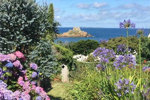 Les Mouettes - Bright Breton House Sea View With Spa - 4 Pers
