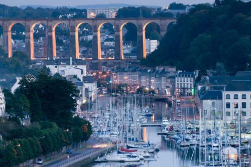 Les Mouettes - Bright Breton House Sea View With Spa - 4 Pers
