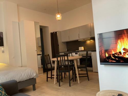 Apartamento Le Brison, Studio Neuf, Centre, All Inclusive.