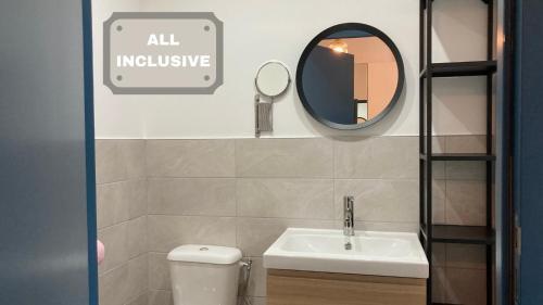 Apartamento Le Brison, Studio Neuf, Centre, All Inclusive.