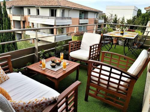 Apartamento R�sidence Standing Arbor� Au Calme Avec Piscine