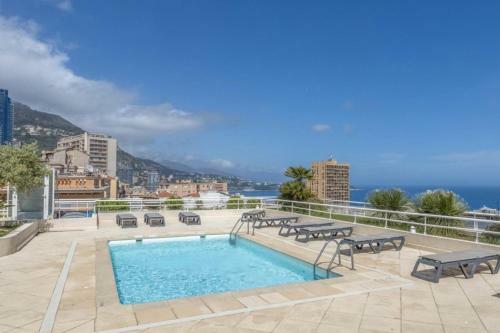 Over Monaco Apartment - 100m From Monaco - Roof Swimming Pool