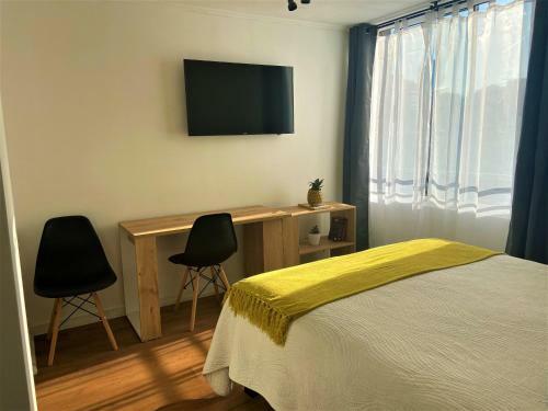 Apartamento Departamento Santiago Centro Con Estacionamiento