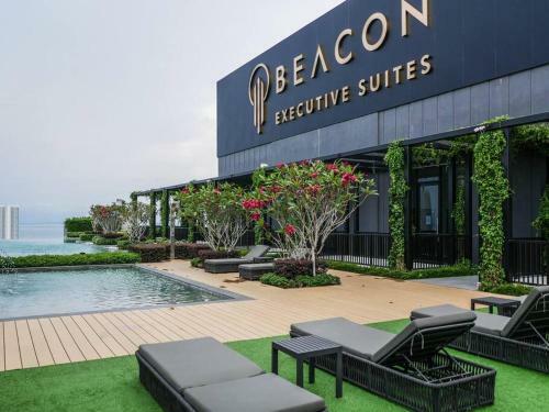 Apartamento Beacon Lena #seaview#rooftoppool#6pax#georgetown