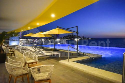 Sunset View Frente Al Mar!!