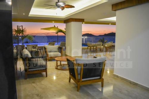 Sunset View Frente Al Mar!!
