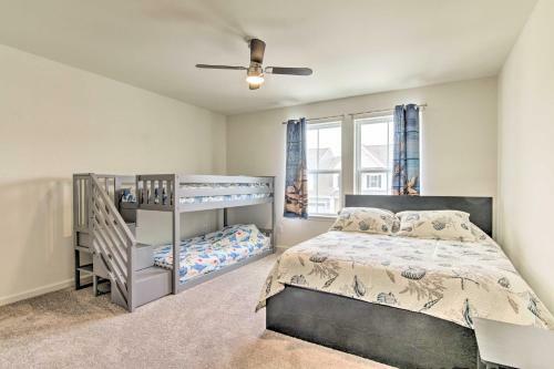 Family-friendly Townhome Less Than 5 Mi To The Beach!