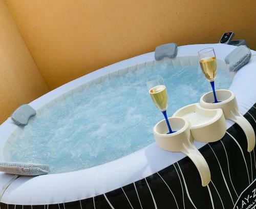 Apartamento Appartement Avec Jardin Et Spa Privatifs