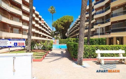 Apartbeach Marina Playa Climatizado Piscina Y Parking