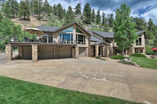 Stunning Evergreen Mountain Home On Private Stream