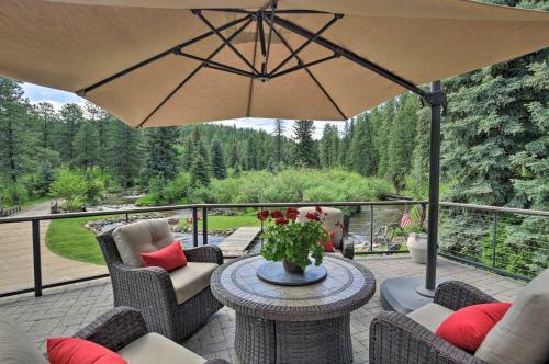Stunning Evergreen Mountain Home On Private Stream