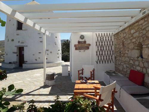 Stunning Traditional Windmill Paros Island Greece
