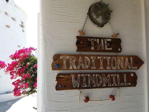 Stunning Traditional Windmill Paros Island Greece