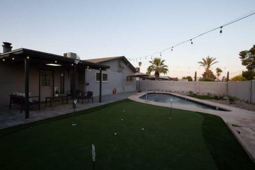 Modern Tempe Gem W Sparkling Pool And Game Room