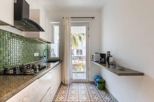 Apartamento 1br Calangute Nr Beach Pool Gym & Sunsets