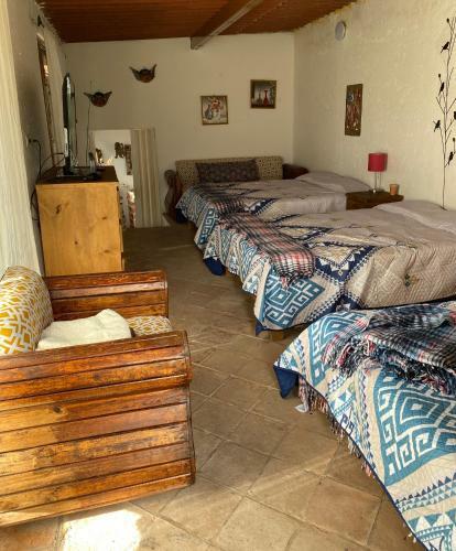 Jard�n Quinta Las Fuentes Caba�as, Valsequillo. Puebla