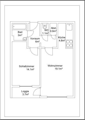 Apartamento Perle No. 18 : Mittendrin Zwischen See & Altstadt