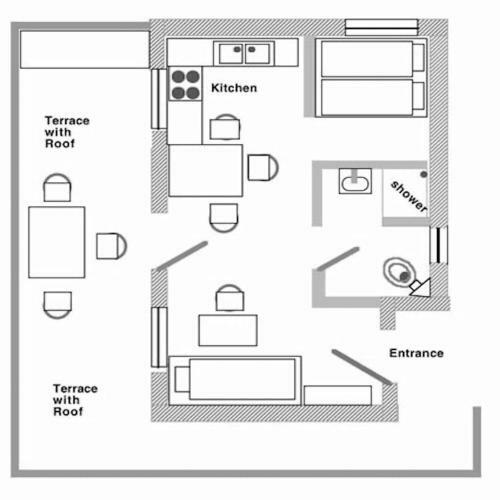 Apartamento Studio South Pilion