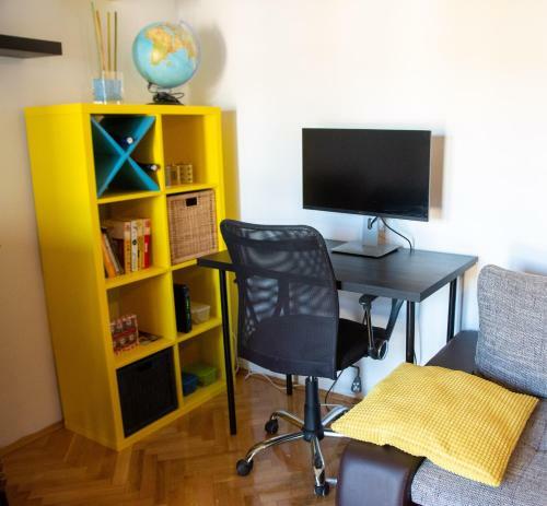 Blue & Yellow Apartment
