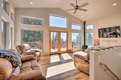 Bright Fairplay Gem With Loft, Deck And Mtn Views