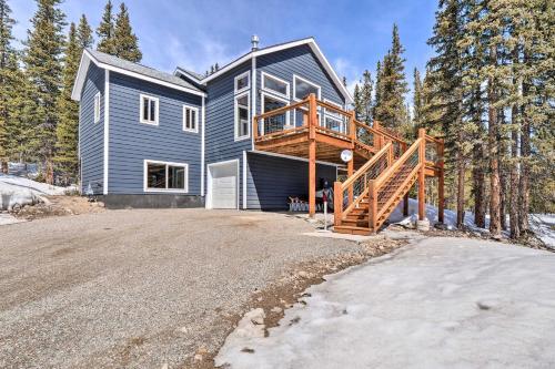Bright Fairplay Gem With Loft, Deck And Mtn Views