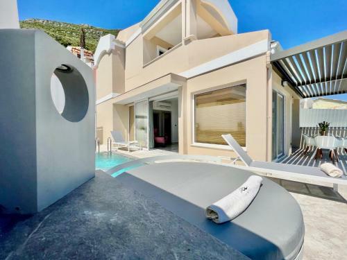 Luxury Villa Barbati Sun With Private Pool