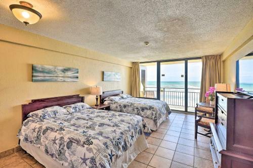 Apartamento Oceanfront Getaway With Beach And Pools Access!
