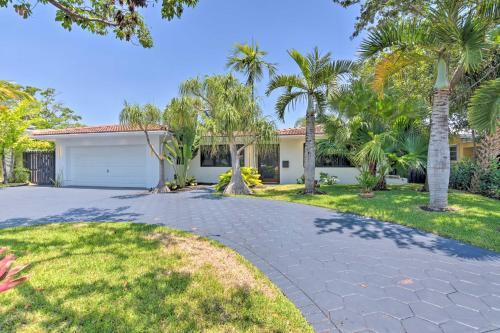 Luxe Wilton Manors Home With Private Boat Dock