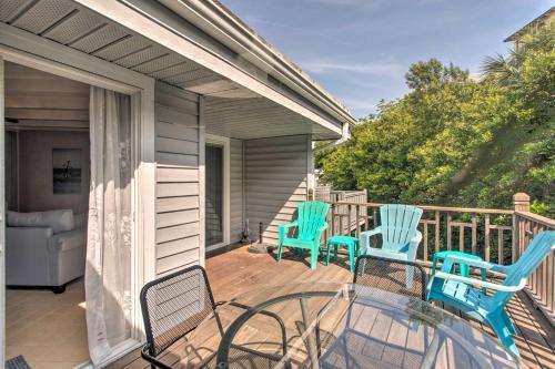 Apartamento St Simons Island Condo About Walk To The Beach!