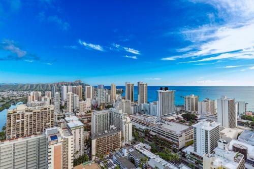 Apartamento 43rd Fl. Studio With Ocean And Diamond Head Views