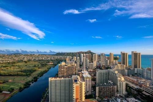 Apartamento 43rd Fl. Studio With Ocean And Diamond Head Views