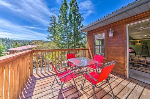 Lovely Cloudcroft Escape With Forest Views!
