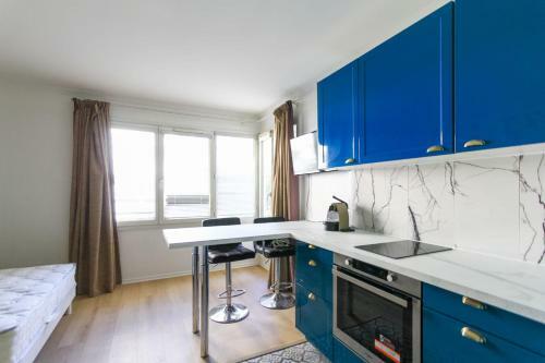 Apartamento Bright Studio Of 29m With Wifi Near Paris