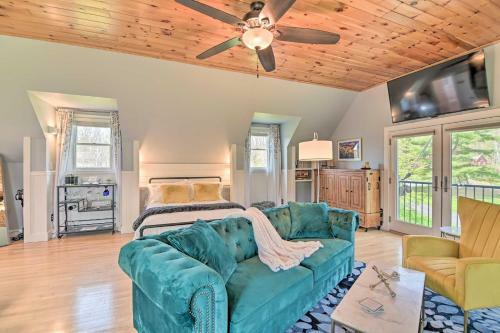 Apartamento Stylish Studio With Fireplace About 3 Mi From Dtwn!