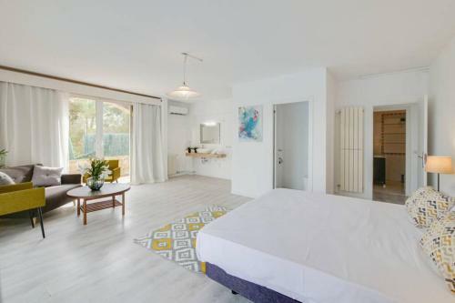Moderne Villa,strandnah,meerblick,pool,12 Pers.,klima,schnelles Internet