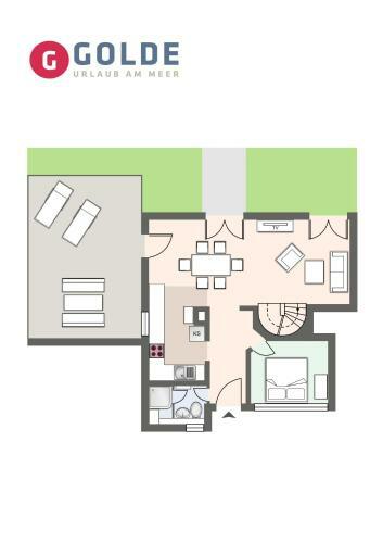 Apartamento Reetdachhaus H�s Am Wall Appartement L H�s Am Wall