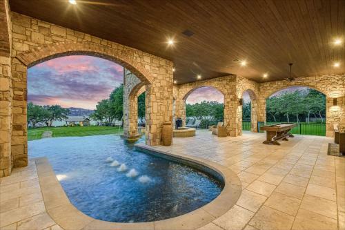 The Above Sunset Point On Lake Travis
