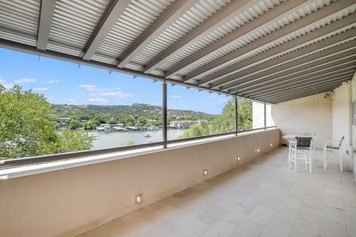The Above Waterfalls On Lake Austin