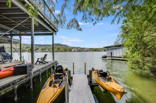 The Above Waterfalls On Lake Austin