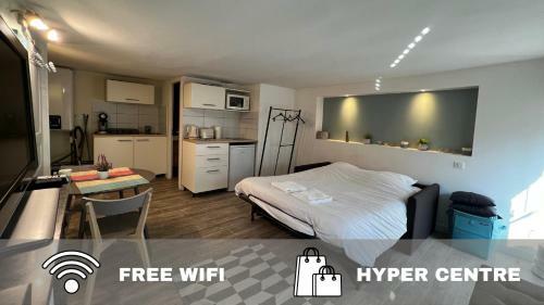 Apartamento Le Jean Jaur�s, Studio Hyper Centre, Au Calme.