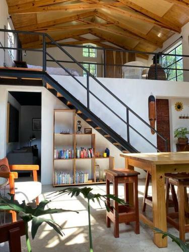 Villa Modern Loft House With Exposed Timber Trusses