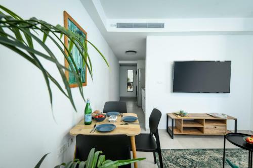 Apartamento Charming Apt At The Artsy Tel-aviv Center