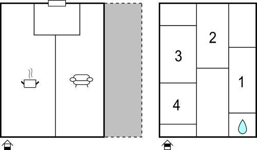 Stunning Home In Dals L�nged With Wifi And 4 Bedrooms